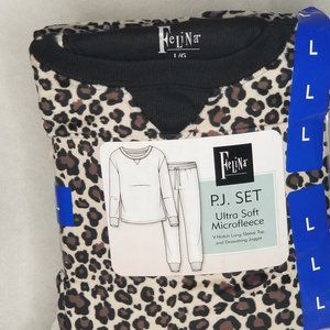 Felinar - Micro fleece Leopard Pj Set
